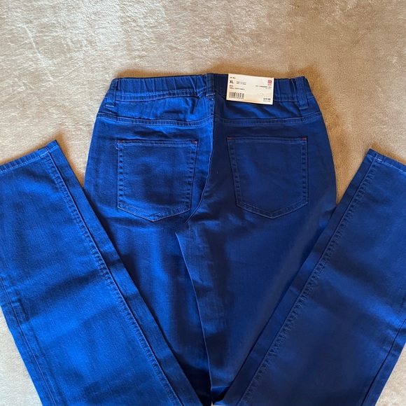 NWT UNIQLO Boys TWILL Easy Pants Height 57-61 inch Waist 23- 25 Inch 92%Cotton - Picture 7 of 9
